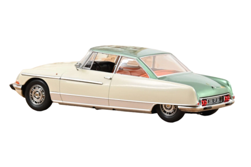 Modèle Réduit Citroën DS 21 'Le Léman' 1968 Ivoire Et Vert échelle 1/18 - Norev 181751 - Neuf