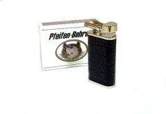 Pfeifenfeuerzeug Pearl Stanley schwarz