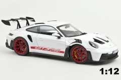 Porsche 911 GT3 RS 2022 weiß & pyrorot 1:12 | Norev | 1:12