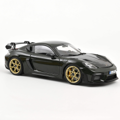 Porsche Cayman GT4 RS mit Weissachpaket 2023 Brewstergreen | Norev | 1:18