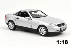 Mercedes-Benz SLK 1996 Brillantsilber | Norev | 1:18