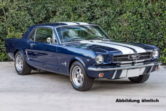 Ford Mustang Coupe 1966 Nightmist Blue metallic | Norev | 1:18