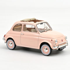 Fiat 500 L 1968 Rosa Geburtstag| Norev | 1:18
