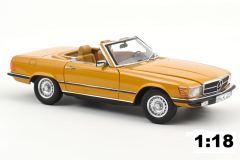 Mercedes-Benz 450 SL 1975 Cayenneorange | Norev | 1:18