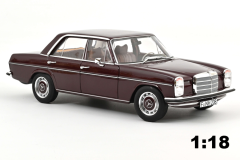 Mercedes-Benz 200 1968 Dunkelrotbraun| Norev | 1:18