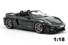 Porsche 718 Spyder RS mit Weissachpaket 2023 Tannengrün | Norev | 1:18