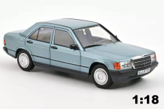 Mercedes-Benz 190 E 1984 hellblau metallic | Norev | 1:18