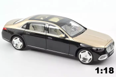 Mercedes-Maybach S 680 4MATIC 2021 Gold met/Schwarz met | Norev | 1:18