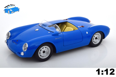 Porsche 550A Spyder 1956 blau/weiß | KK-Scale | 1:12