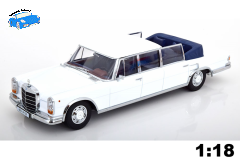 Mercedes 600 W100 Landaulet 1964 weiß | KK-Scale | 1:18