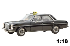 Mercedes-Benz 200 1968 Taxi schwarz| Norev | 1:18