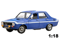 Renault 12 Gordini ohne Stoßstange 1971 Bleu-de-France | Norev | 1:18