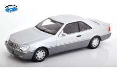 Mercedes 600 SEC C140 1992 silber KK-Scale 1:18